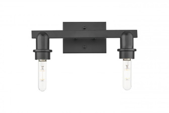 Arcadia - 2 Light - 14 inch - Matte Black - Bath Vanity Light (3442|716-2W-BK)