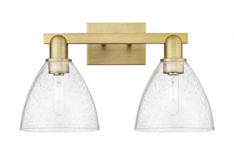 Bristol - 2 Light - 19 inch - Brushed Brass - Bath Vanity Light (3442|716-2W-BB-GBD-754)