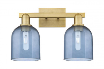 Bella - 2 Light - 17 inch - Brushed Brass - Bath Vanity Light (3442|716-2W-BB-G558-6BL)