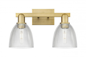 Castile - 2 Light - 17 inch - Brushed Brass - Bath Vanity Light (3442|716-2W-BB-G382)