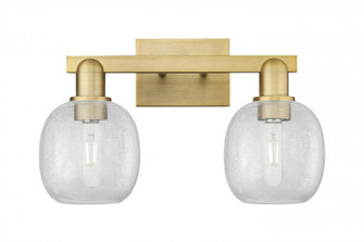 Belfast - 2 Light - 17 inch - Brushed Brass - Bath Vanity Light (3442|716-2W-BB-G105)
