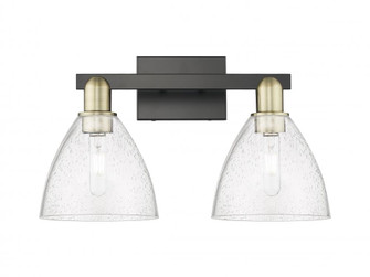 Bristol - 2 Light - 19 inch - Black Antique Brass - Bath Vanity Light (3442|716-2W-BAB-GBD-754)
