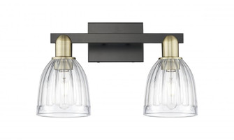 Brookfield - 2 Light - 17 inch - Black Antique Brass - Bath Vanity Light (3442|716-2W-BAB-G442)