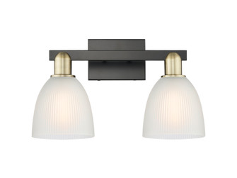 Castile - 2 Light - 17 inch - Black Antique Brass - Bath Vanity Light (3442|716-2W-BAB-G381)