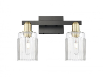 Hadley - 2 Light - 16 inch - Black Antique Brass - Bath Vanity Light (3442|716-2W-BAB-G342)