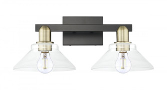Orwell - 2 Light - 19 inch - Black Antique Brass - Bath Vanity Light (3442|716-2W-BAB-G132)