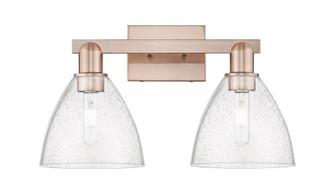 Bristol - 2 Light - 19 inch - Antique Copper - Bath Vanity Light (3442|716-2W-AC-GBD-754)