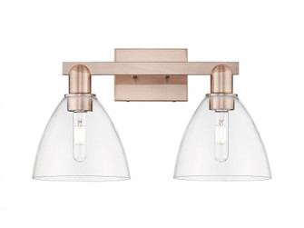 Bristol - 2 Light - 19 inch - Antique Copper - Bath Vanity Light (3442|716-2W-AC-GBD-752)