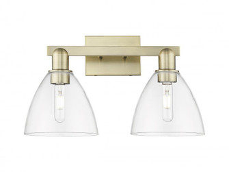 Bristol - 2 Light - 19 inch - Antique Brass - Bath Vanity Light (3442|716-2W-AB-GBD-752)