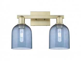 Bella - 2 Light - 17 inch - Antique Brass - Bath Vanity Light (3442|716-2W-AB-G558-6BL)