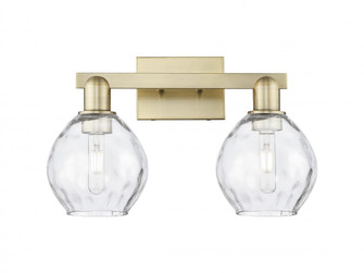 Waverly - 2 Light - 17 inch - Antique Brass - Bath Vanity Light (3442|716-2W-AB-G362)