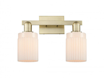 Hadley - 2 Light - 16 inch - Antique Brass - Bath Vanity Light (3442|716-2W-AB-G341)