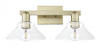 Orwell - 2 Light - 19 inch - Antique Brass - Bath Vanity Light (3442|716-2W-AB-G132)