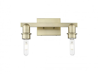 Arcadia - 2 Light - 14 inch - Antique Brass - Bath Vanity Light (3442|716-2W-AB)