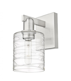 Cobbleskill - 1 Light - 5 inch - Brushed Satin Nickel - Sconce (3442|716-1W-SN-G1113)