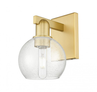 Athens - 1 Light - 6 inch - Satin Gold - Sconce (3442|716-1W-SG-G124-6)