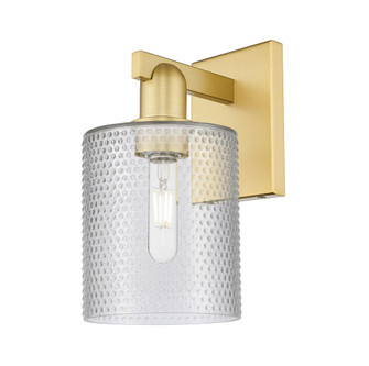 Cobbleskill - 1 Light - 5 inch - Satin Gold - Sconce (3442|716-1W-SG-G112)