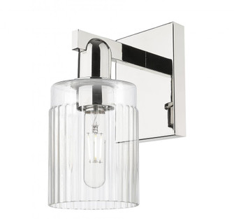 Hadley - 1 Light - 5 inch - Polished Nickel - Sconce (3442|716-1W-PN-G342)