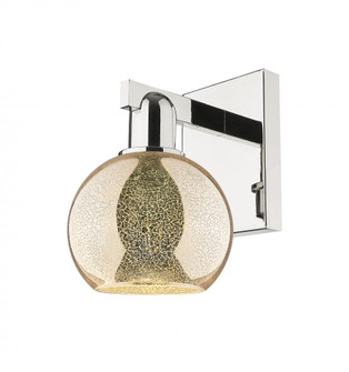 Athens - 1 Light - 6 inch - Polished Nickel - Sconce (3442|716-1W-PN-G128-6)