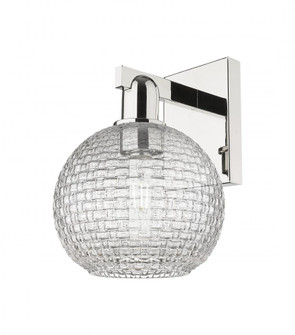 Athens - 1 Light - 8 inch - Polished Nickel - Sconce (3442|716-1W-PN-G122C-8CL)