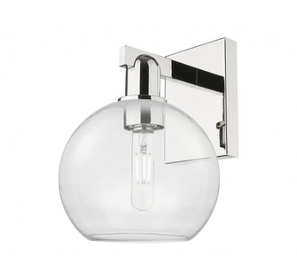 Athens - 1 Light - 8 inch - Polished Nickel - Sconce (3442|716-1W-PN-G122-8)