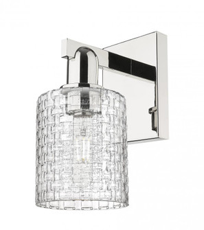 Cobbleskill - 1 Light - 5 inch - Polished Nickel - Sconce (3442|716-1W-PN-G112C-5CL)