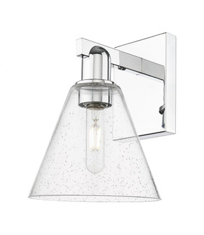 Berkshire Glass - 1 Light - 8 inch - Polished Chrome - Sconce (3442|716-1W-PC-GBC-84)