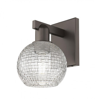 Athens - 1 Light - 6 inch - Oil Rubbed Bronze - Sconce (3442|716-1W-OB-G122C-6CL)