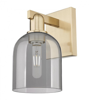 Bella - 1 Light - 6 inch - Champagne Bronze - Sconce (3442|716-1W-CB-G558-6SM)