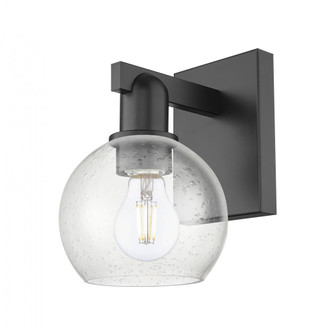 Athens - 1 Light - 6 inch - Matte Black - Sconce (3442|716-1W-BK-G124-6)