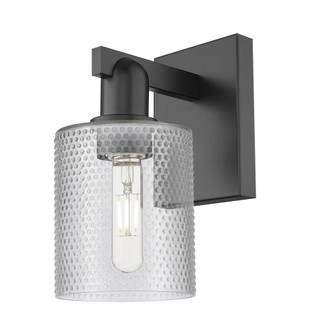 Cobbleskill - 1 Light - 5 inch - Matte Black - Sconce (3442|716-1W-BK-G112)