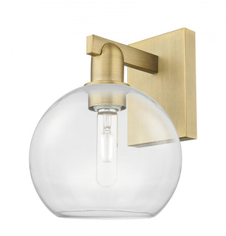 Athens - 1 Light - 8 inch - Brushed Brass - Sconce (3442|716-1W-BB-G122-8)