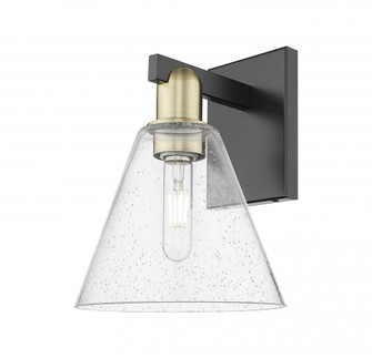 Berkshire Glass - 1 Light - 8 inch - Black Antique Brass - Sconce (3442|716-1W-BAB-GBC-84)