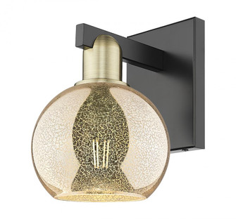 Athens - 1 Light - 6 inch - Black Antique Brass - Sconce (3442|716-1W-BAB-G128-6)