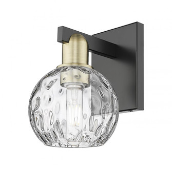 Athens Water Glass - 1 Light - 6 inch - Black Antique Brass - Sconce (3442|716-1W-BAB-G1215-6)