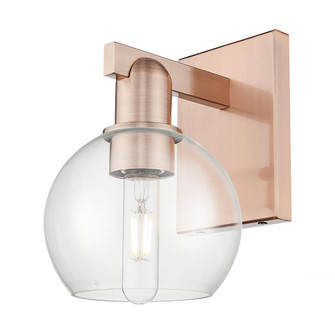 Athens - 1 Light - 6 inch - Antique Copper - Sconce (3442|716-1W-AC-G122-6)