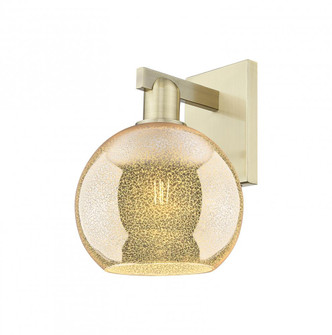 Athens - 1 Light - 8 inch - Antique Brass - Sconce (3442|716-1W-AB-G128-8)