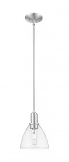 Bristol - 1 Light - 8 inch - Brushed Satin Nickel - Stem hung - Mini Pendant (3442|716-1S-SN-GBD-752)