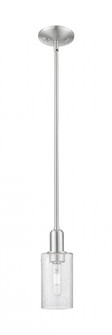 Clymer - 1 Light - 4 inch - Brushed Satin Nickel - Stem hung - Mini Pendant (3442|716-1S-SN-G804)