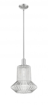 Springwater - 1 Light - 12 inch - Brushed Satin Nickel - Stem hung - Mini Pendant (3442|716-1S-SN-G212)