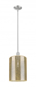 Cobbleskill - 1 Light - 9 inch - Brushed Satin Nickel - Stem hung - Mini Pendant (3442|716-1S-SN-G116-L)