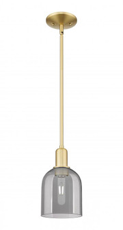 Bella - 1 Light - 6 inch - Satin Gold - Stem hung - Mini Pendant (3442|716-1S-SG-G558-6SM)