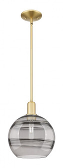 Rochester - 1 Light - 10 inch - Satin Gold - Stem hung - Mini Pendant (3442|716-1S-SG-G556-10SM)