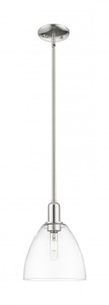 Bristol - 1 Light - 9 inch - Polished Nickel - Stem hung - Mini Pendant (3442|716-1S-PN-GBD-92)