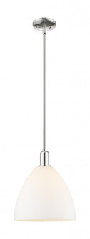 Bristol - 1 Light - 12 inch - Polished Nickel - Stem hung - Mini Pendant (3442|716-1S-PN-GBD-121)