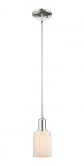 Hadley - 1 Light - 5 inch - Polished Nickel - Stem hung - Mini Pendant (3442|716-1S-PN-G341)