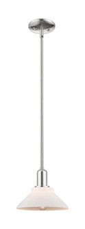 Orwell - 1 Light - 8 inch - Polished Nickel - Stem hung - Mini Pendant (3442|716-1S-PN-G131)