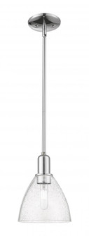 Bristol - 1 Light - 8 inch - Polished Chrome - Stem hung - Mini Pendant (3442|716-1S-PC-GBD-754)