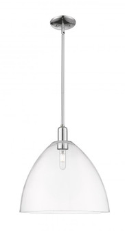 Bristol - 1 Light - 16 inch - Polished Chrome - Stem hung - Mini Pendant (3442|716-1S-PC-GBD-162)