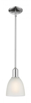Castile - 1 Light - 6 inch - Polished Chrome - Stem hung - Mini Pendant (3442|716-1S-PC-G381)